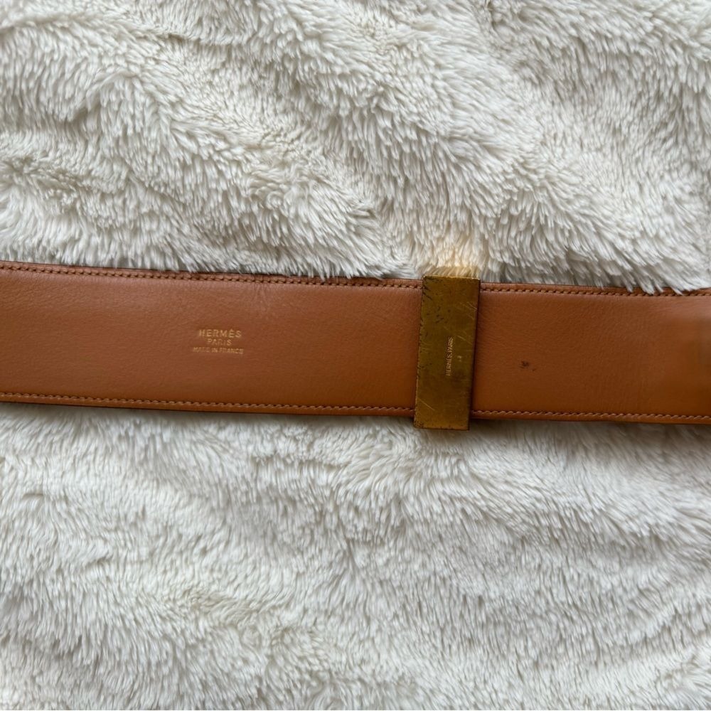 Hermès | Authentic Collier De Chien Leather Belt - Picture 8 of 9